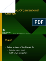 Managing Organizational Change