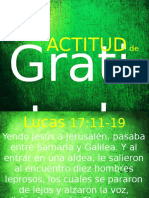 Gratitud y Lepra