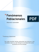 Fenómenos Poblacionales