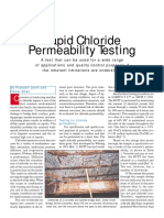 Rapid Chloride Permeability 