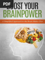 Boost Your Brainpower A Simplified Approach To The Brain Maker Diet - Jim Stevens PDF