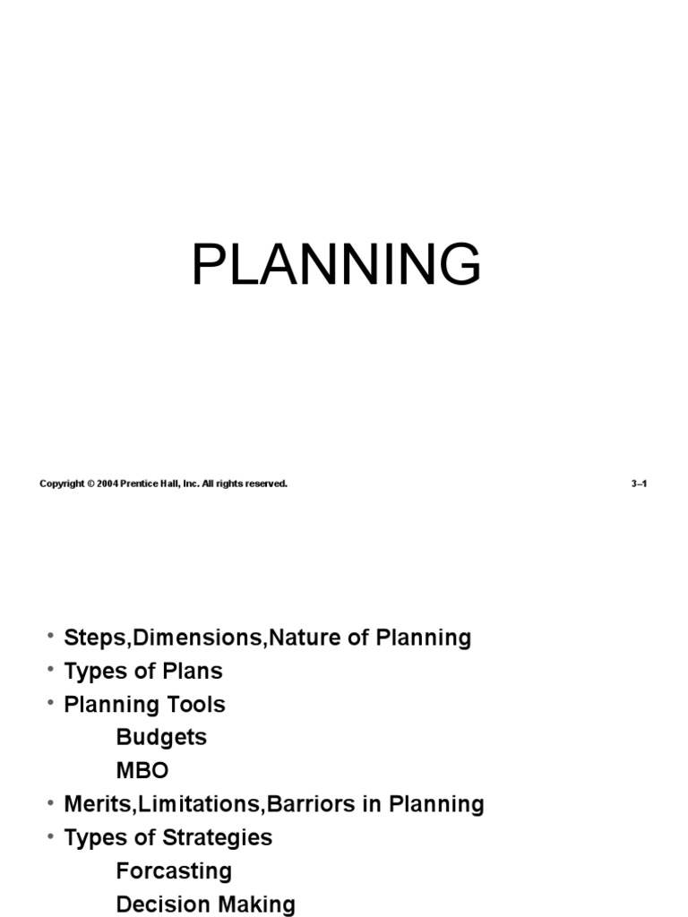 1 Planning | PDF