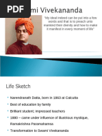 My Ideal Indeed Can Be Put Into A Few Words and That Is To Preach Unto Mankind Their Divinity and How To Make It Manifest in Every Moment of Life