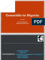 Genocidio in Nigeria