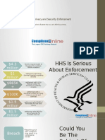 HIPAA EnforHIPAA Privacy and Security Enforcement cement Examples