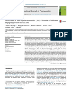 International Journal of Pharmaceutics Volume 474 Issue 1-2 2014 [Doi 10.1016%2Fj.ijpharm.2014.08.008] Keck, Cornelia M.; Kovačević, Andjelka; Müller, Rainer H.; Sa -- Formulation of Solid Lipid Nanop