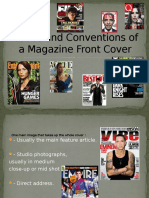 Magazine Cover Terminology Explained | PDF | Newspaper And Magazine