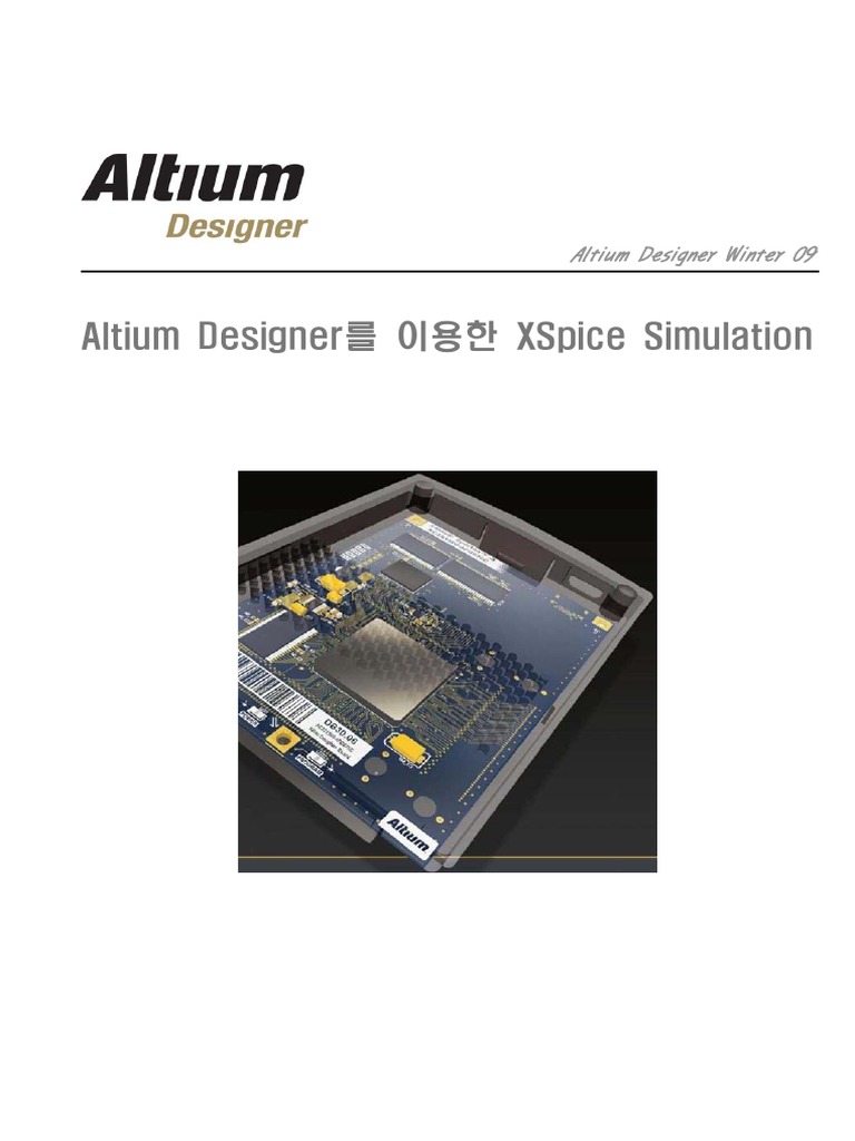 Altium XSpice Mini Manual | PDF