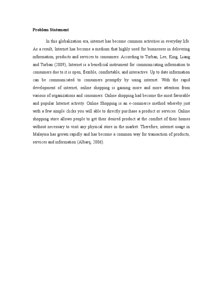 Problem Statement | PDF