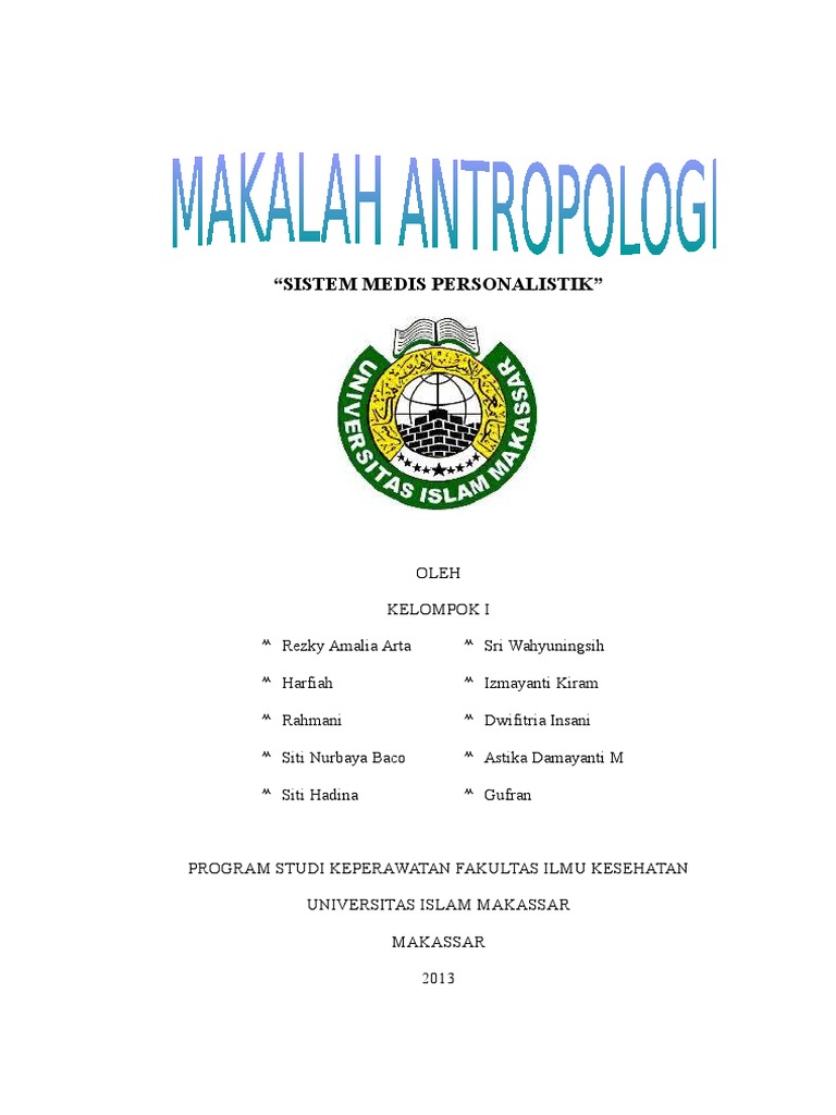 Makalah Antropologi