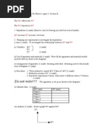 SPM Probability Table