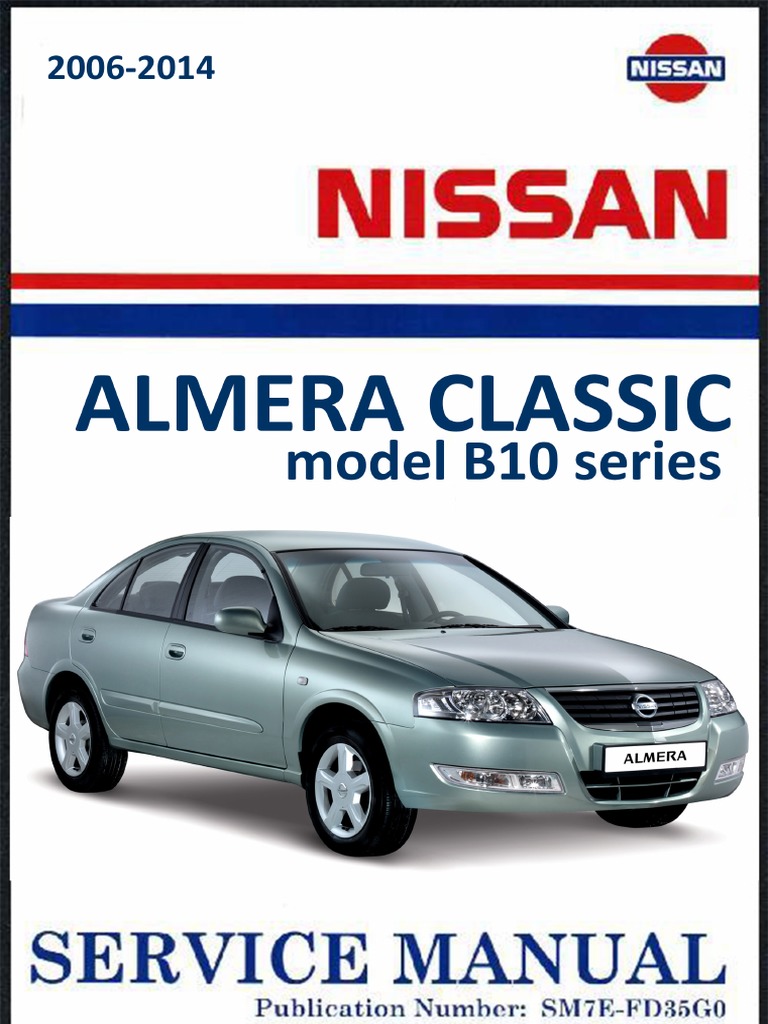Vnx Su Almera Classic Model B10 Series 06 Cylinder Engine Ignition System