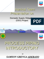 Piping Introductory Presentation by Samson 1
