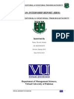 Download Human Resource Management Internship Report Virtual University of Pakistan by Naveed Arshad SN30318522 doc pdf