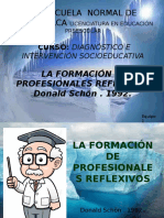 La Formación de Profesionales Reflexivos