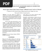 Download Research Paper Low Cost Housing by siddharth SN303197161 doc pdf