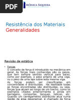 GENERALIDADES   RESISTÊNCIA DOS MATERIAS