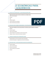 Ayudas Econoìmicas para Viajes Acadeìmicos Checklist
