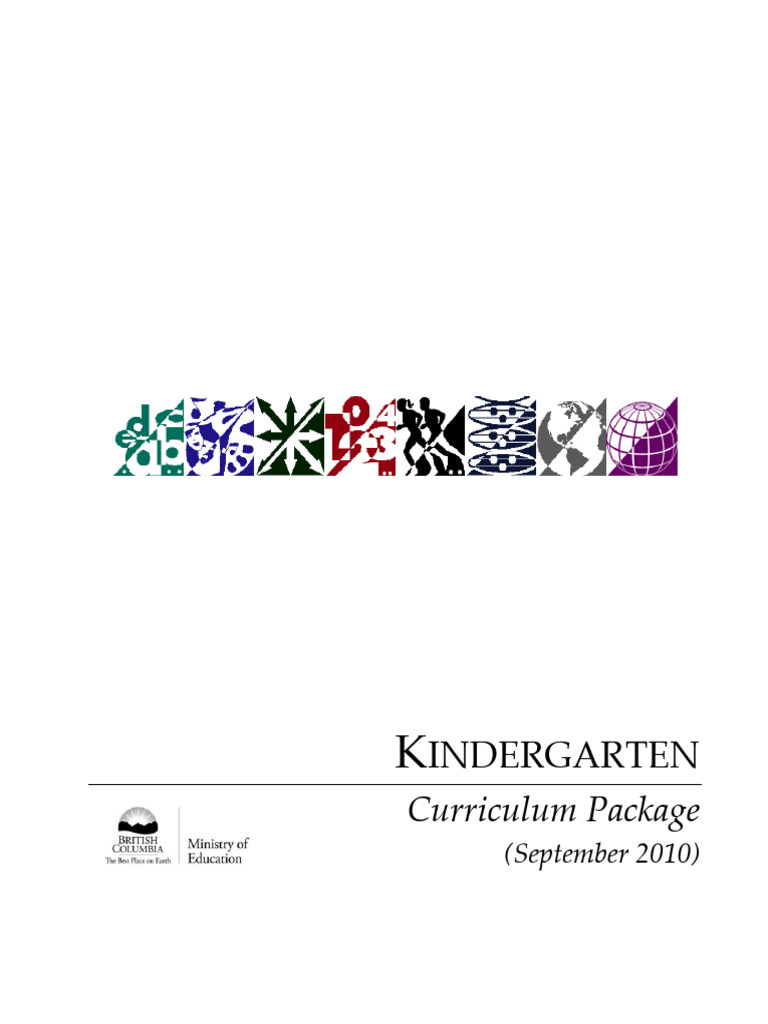 Kindergarten Ministry of Education BC | PDF