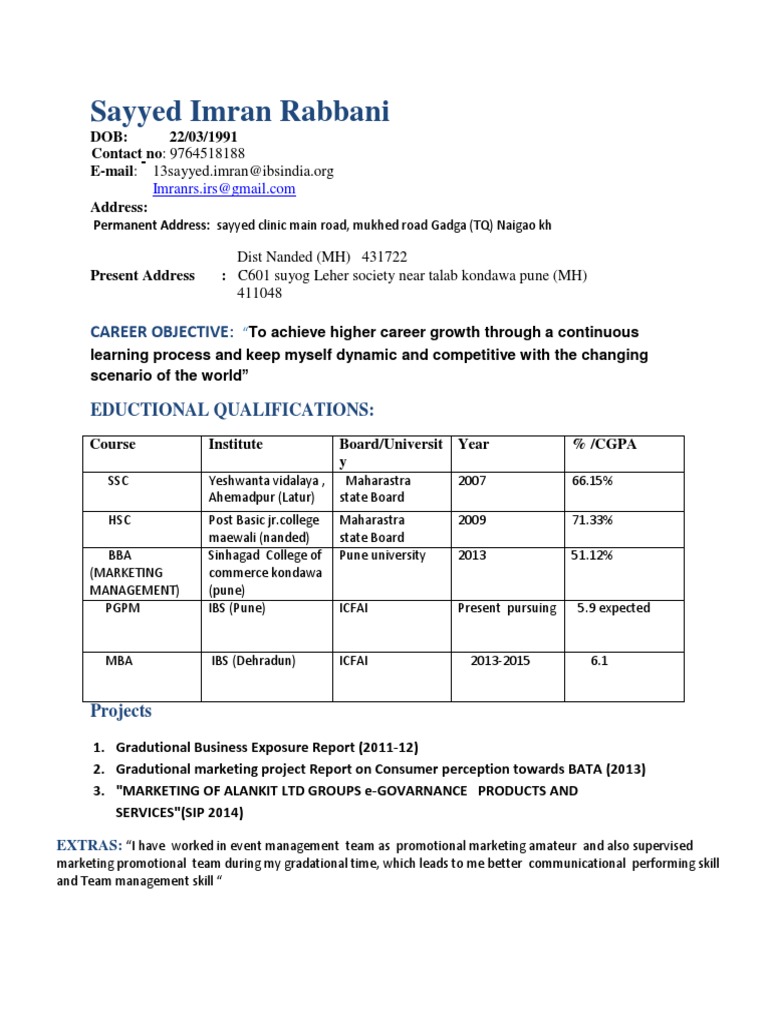(676418966) Sayyed Imran Rabbani 01.pdf848205110sayyed Imran Rabbani 01 ...