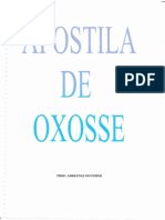 Apostila de Oxosse orixa