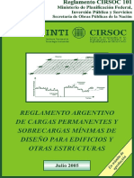 Tapa Reglamento Cirsoc 101-05