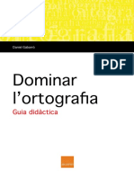 CAT Dominar Lortografia GUIA DIDACTICA PDF