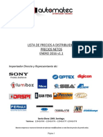 Lista de Enero 2016 (Automatec)