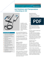 MM70 Hand-Held Moisture and Temperature Meter For Spot-Checking in Oil