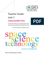 Teacher Guide Unit 7: Using Satellite Data