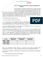 Jueces - Concurso de Derechos Humanos - PUCP