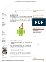 Tutorial - Cara Betul Melakukan Format Atau Factory Reset Pada Android - Android Dan Saya.