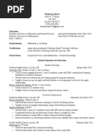 Professional Resume