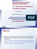 Project 6: WTC 7 Structural Fire Response and Collapse Analysis