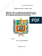 Directiva Obras 2015