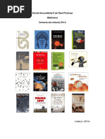 Coletânea de textos- semana da leitura 2016