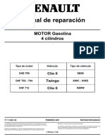 Manual Taller Clio 2 Gasolina (Motor D4D 700, D4F 702 - 704, D4F 712)