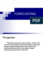 Forecasting