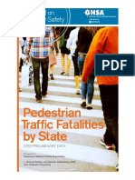 Pedestrian Traffic Fatalities by State
