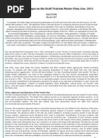 Download EQUATIONS Critique on the Draft Tourism Master Plan  Goa 2011 by Equitable Tourism Options EQUATIONS SN30325854 doc pdf