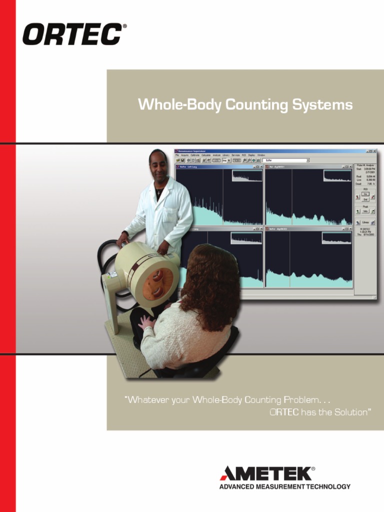 Whole Body Counting Systems | PDF | Sensor | Electronvolt