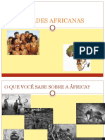 SOCIEDADES AFRICANAS