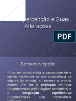 Sensopercep+º+úo e Suas Altera+º+Áes