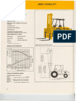 480C Forklift: Features