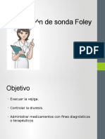 Colocación de Sonda Foley