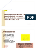 La Sociología de Las Ciencias y Las Técnicas