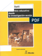 El Cambio Educativo Desde La Investigacion Accion. Elliot