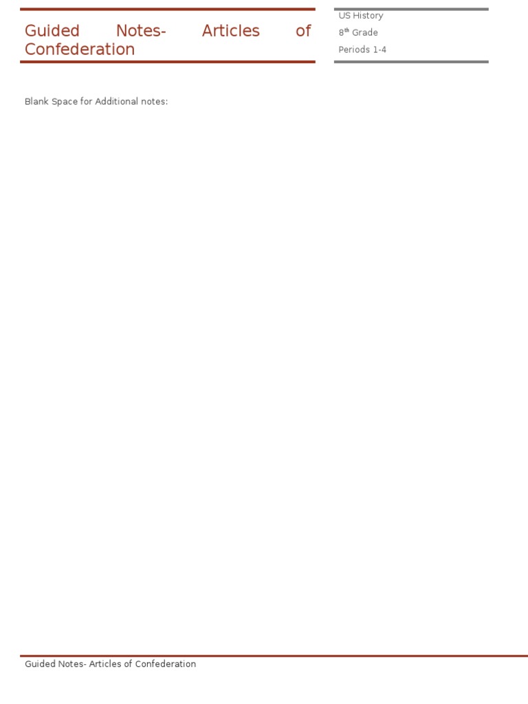 Guided Notes | PDF | Travel | History