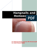 Hangnails and Homoeopathy
