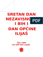 Sretan Dan Nezavisnosti Bih I